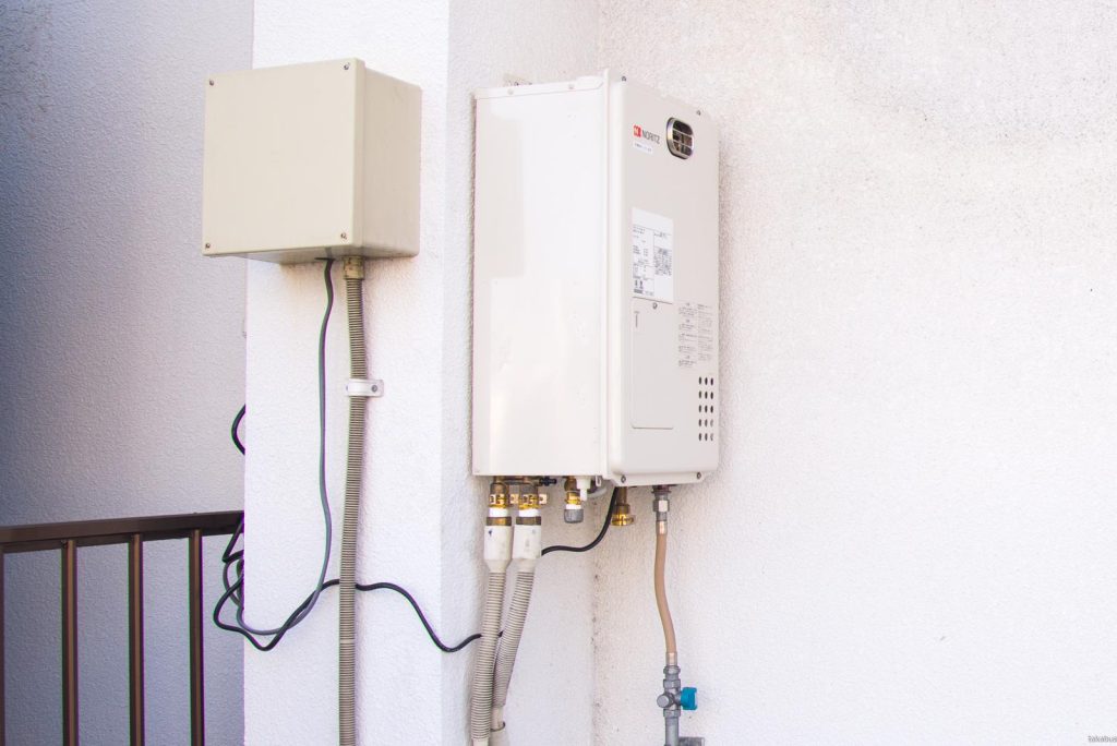 アロライザーに接続する温水熱源機